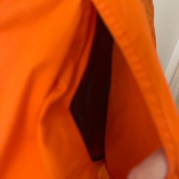 Baretta Men’s Orange Button Down Short Sleeve Vented Tactical Shirt XL - Picture 6 of 10